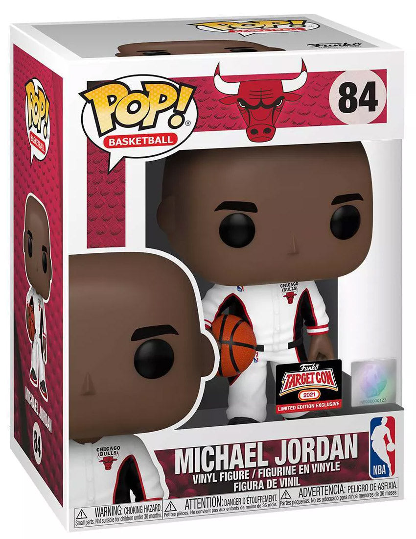 Funko Michael Jordan (Bulls White Warmup) – NBA