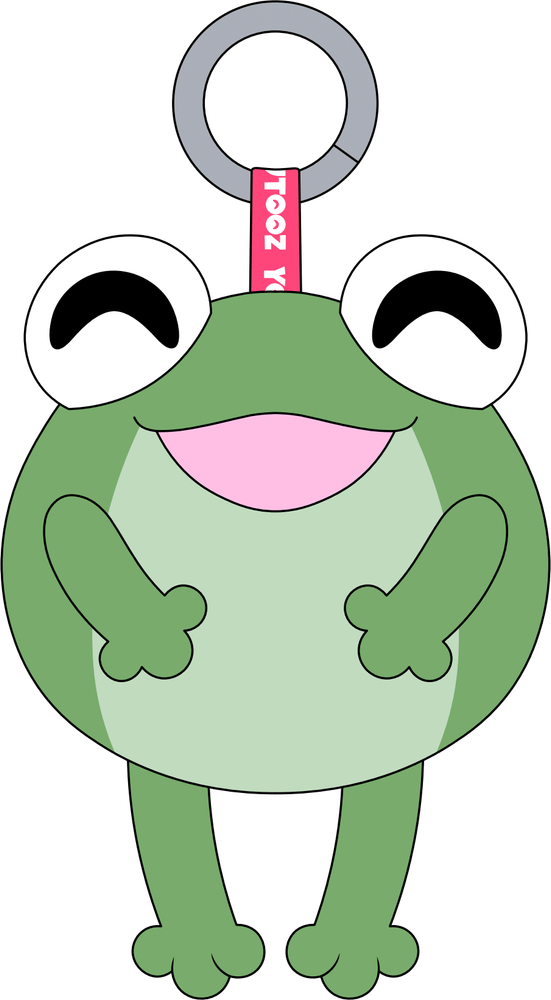 Blarg Keychain Plush (5in)