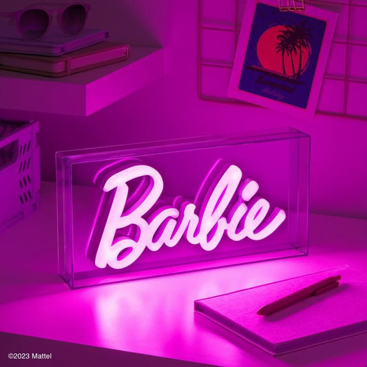 barbie led neon light paladone