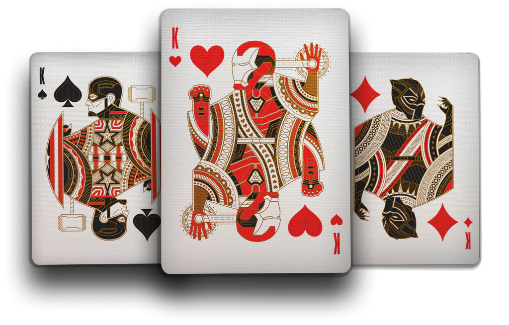 avengers blue edition playing cards theory11