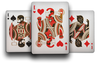 avengers blue edition playing cards theory11