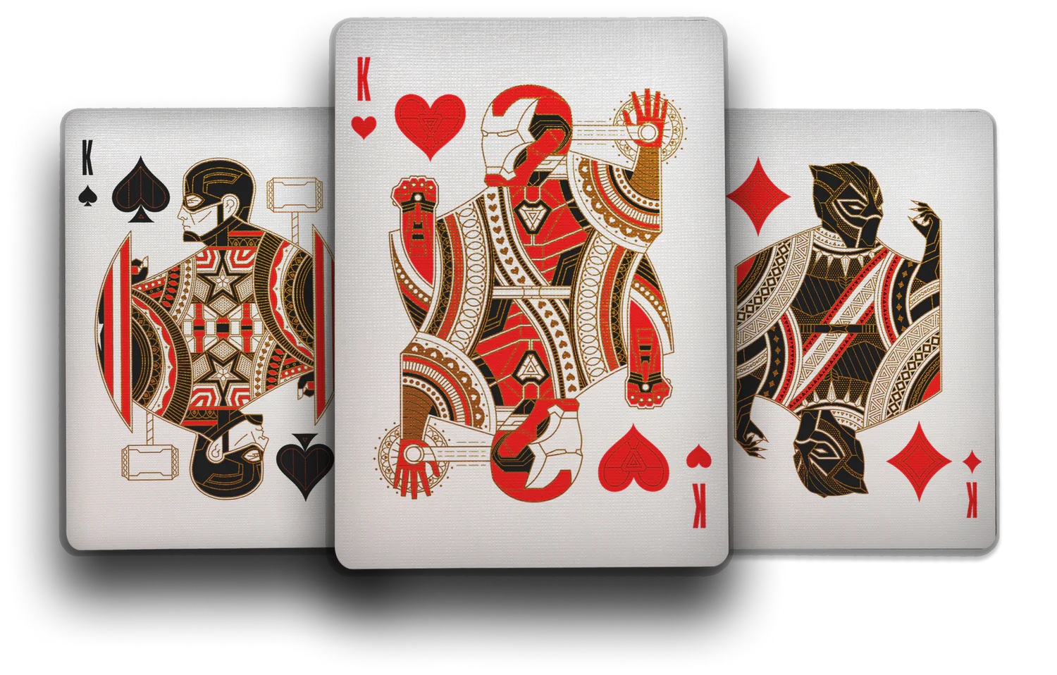avengers red edition playing cards theory11