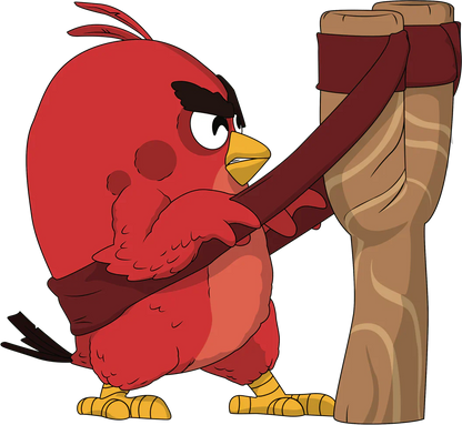 angry birds vinyl figurine red youtooz