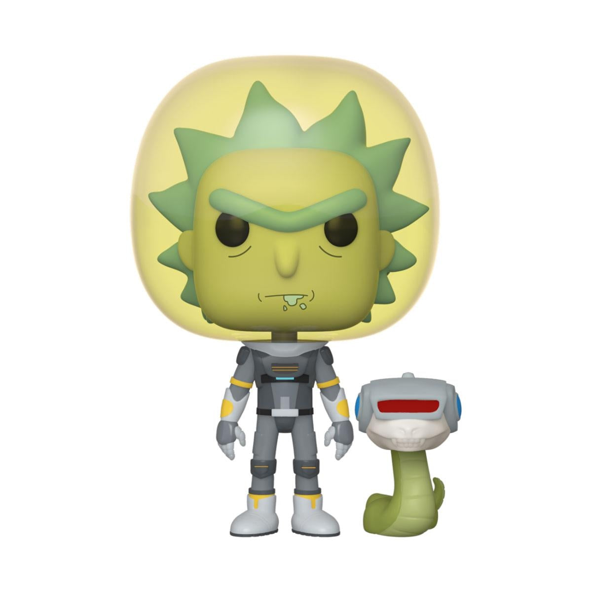 pop space suit rick with snake 689