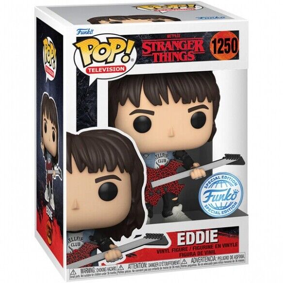 Funko Eddie avec Guitare (SE) – Stranger Things
