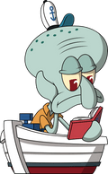 Bored Squidward