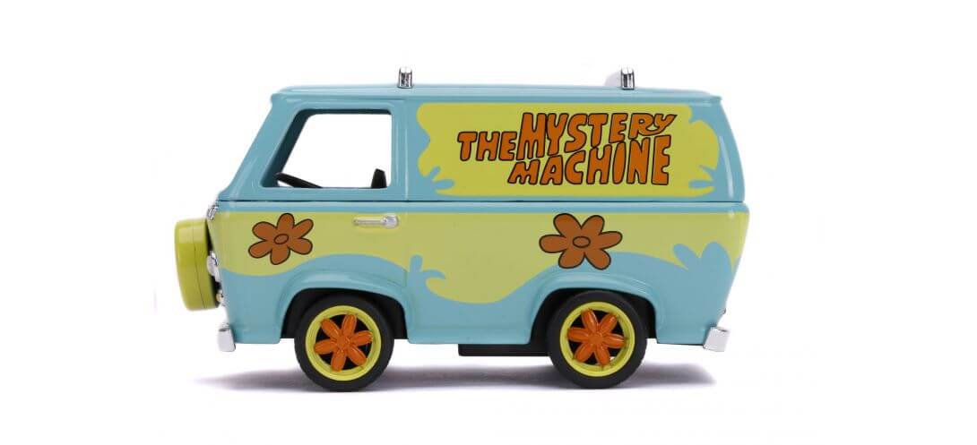 mystery machine scooby doo jada toys
