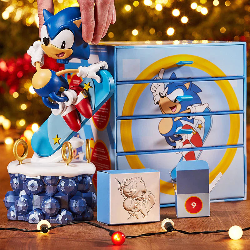 statue-sonic-le-herisson-calendrier-de-lavent-countdown-characters