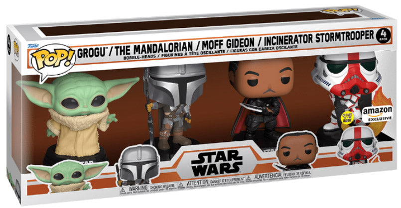 Funko Pack 4 figurines Star Wars : Mandalorian Holiday