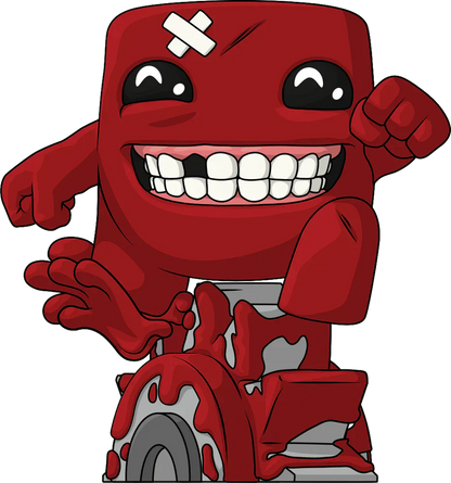 super meat boy vinyl figurine super meat boy youtooz