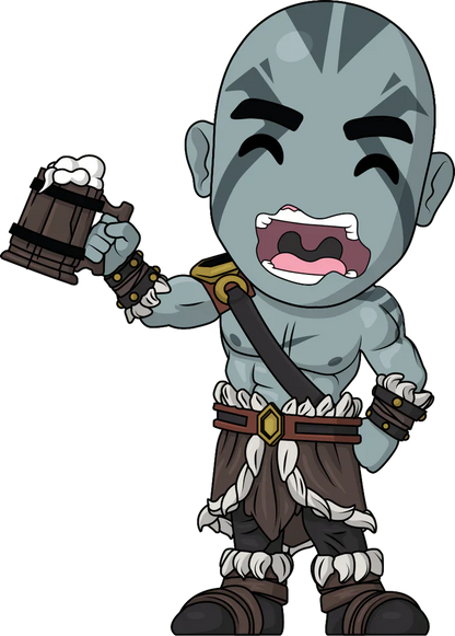 the legend of vox machina vinyl figurine grog strongjaw youtooz