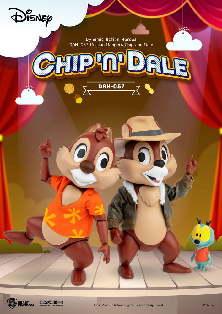 dynamic action heroes tic et tac beast kingdom
