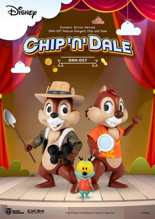 dynamic action heroes tic et tac beast kingdom