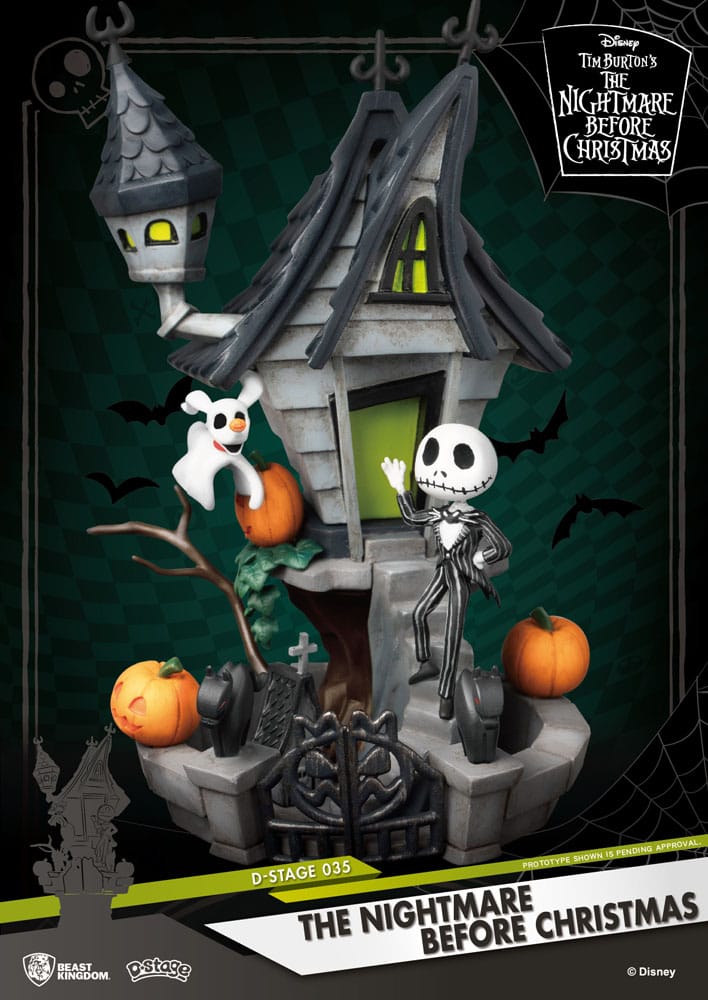 d stage the nightmare before christmas beast kingdom toys