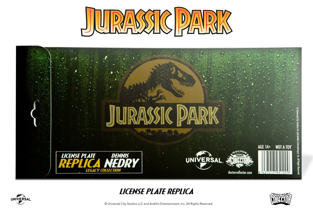 plaque-mineralogique-jurassic-park-dennis-nedry-doctor-collector