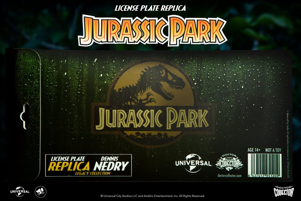 plaque-mineralogique-jurassic-park-dennis-nedry-doctor-collector