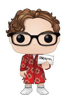 Pop! Leonard Hofstadter en Pyjama
