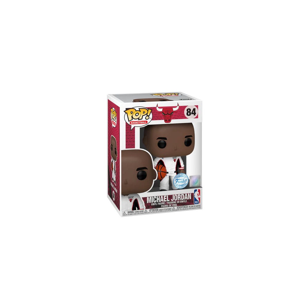 Funko Michael Jordan (Bulls White Warmup) – NBA