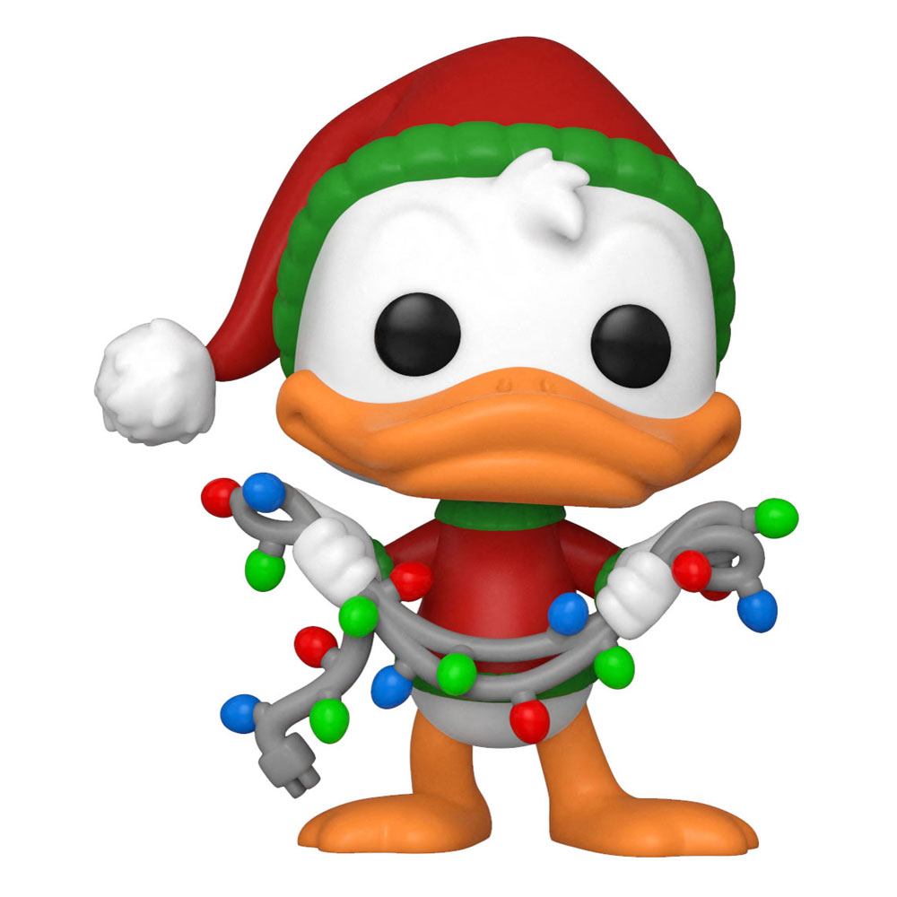 disney holiday pop vinyl figurine donald duck