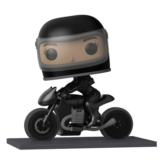 batman funko pop rides deluxe selina on motorcycle
