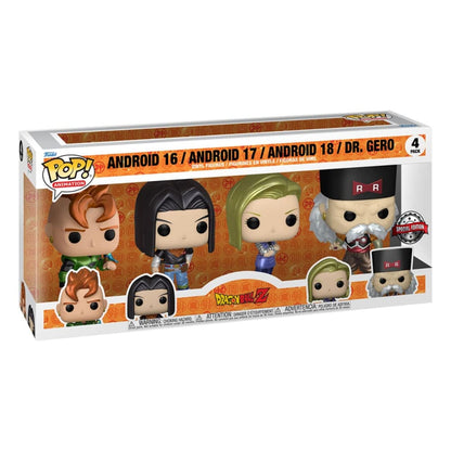 Pop! Dragon Ball Z 4-PACK (SE)