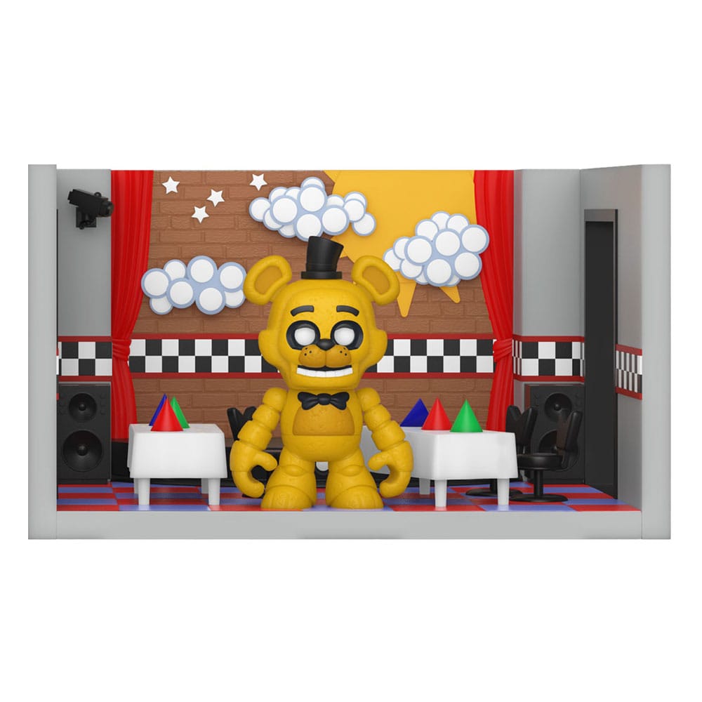 snaps golden freddy with stage