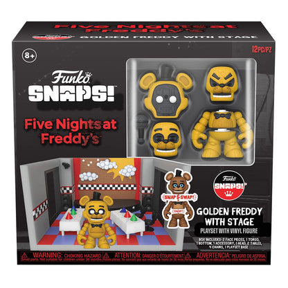snaps golden freddy with stage