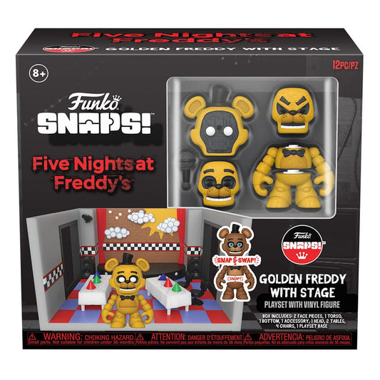 snaps golden freddy with stage
