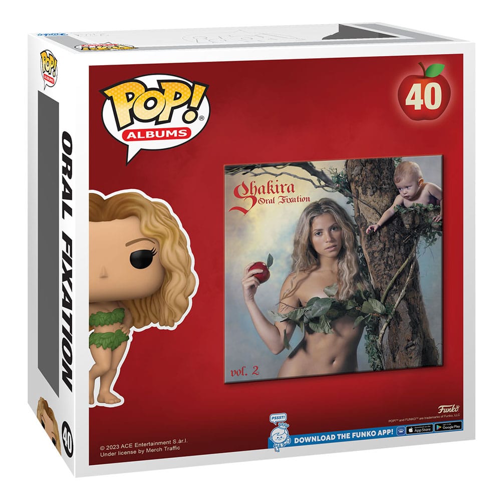 pop albums shakira oral fixation 40