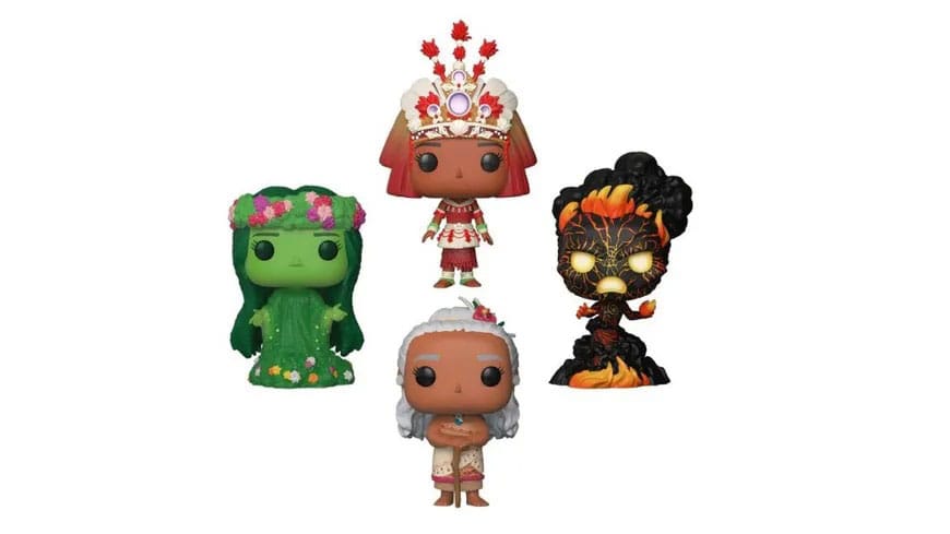 Funko Vaiana: la Légende du bout du monde 4 PACK (SE) – Disney