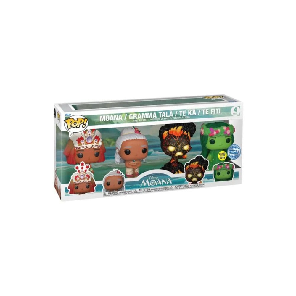Funko Vaiana: la Légende du bout du monde 4 PACK (SE) – Disney