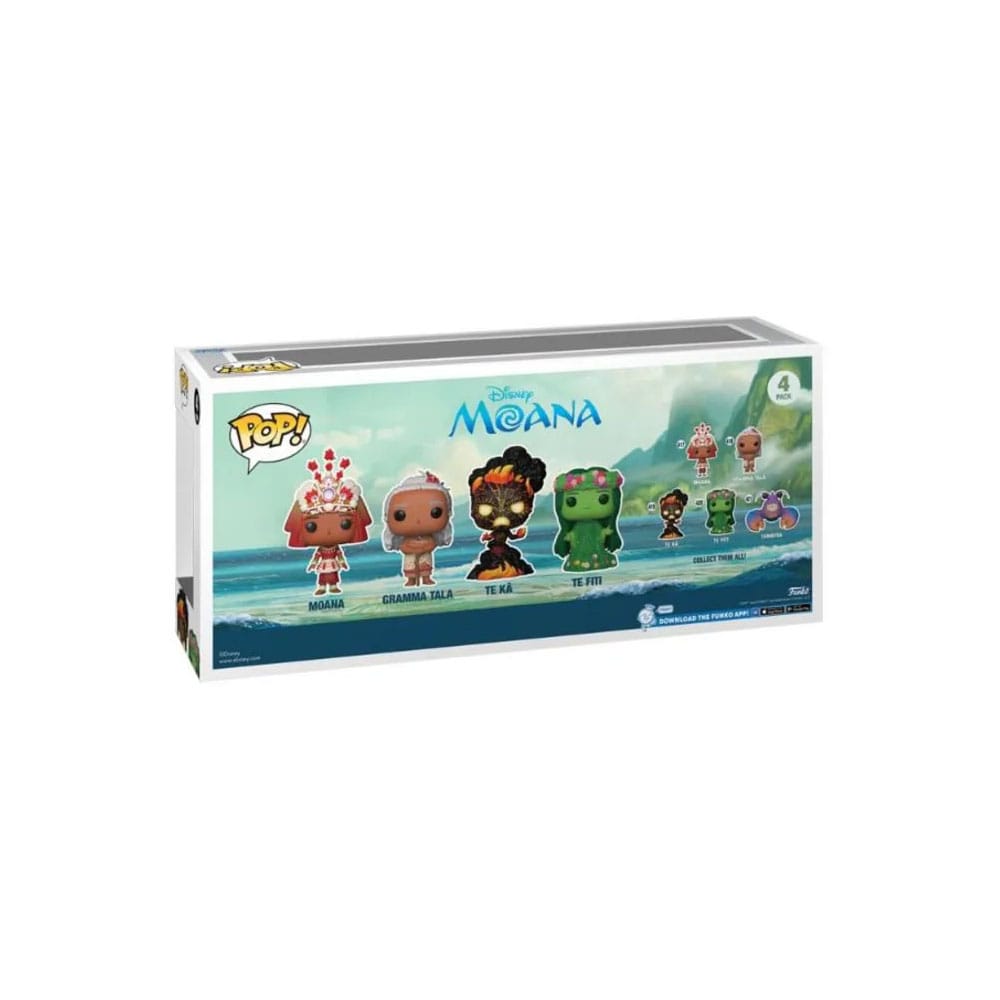 Funko Vaiana: la Légende du bout du monde 4 PACK (SE) – Disney