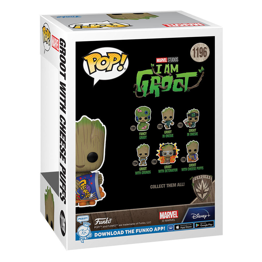 pop groot with cheese puffs 1196