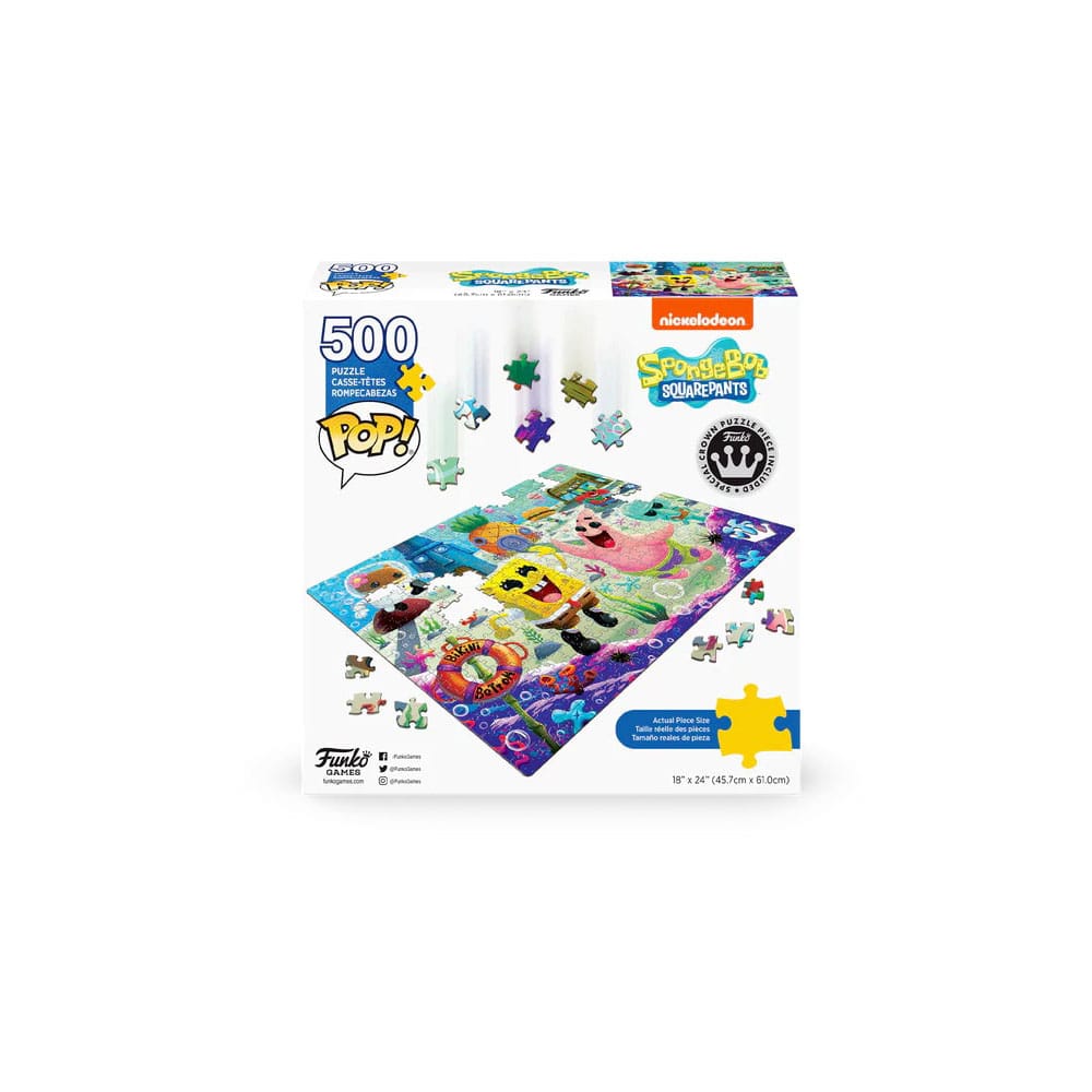 pop spongebob squarepants puzzle