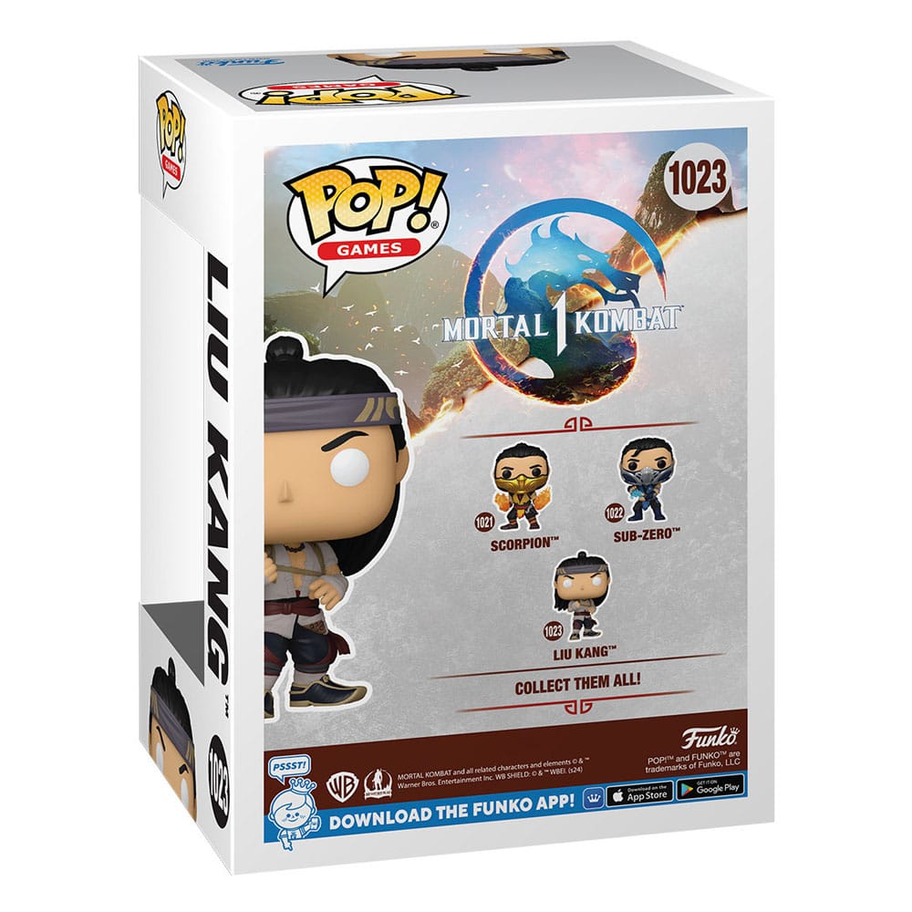 Funko Pop! Liu Kang (God of Fire) (Mortal Kombat 1)