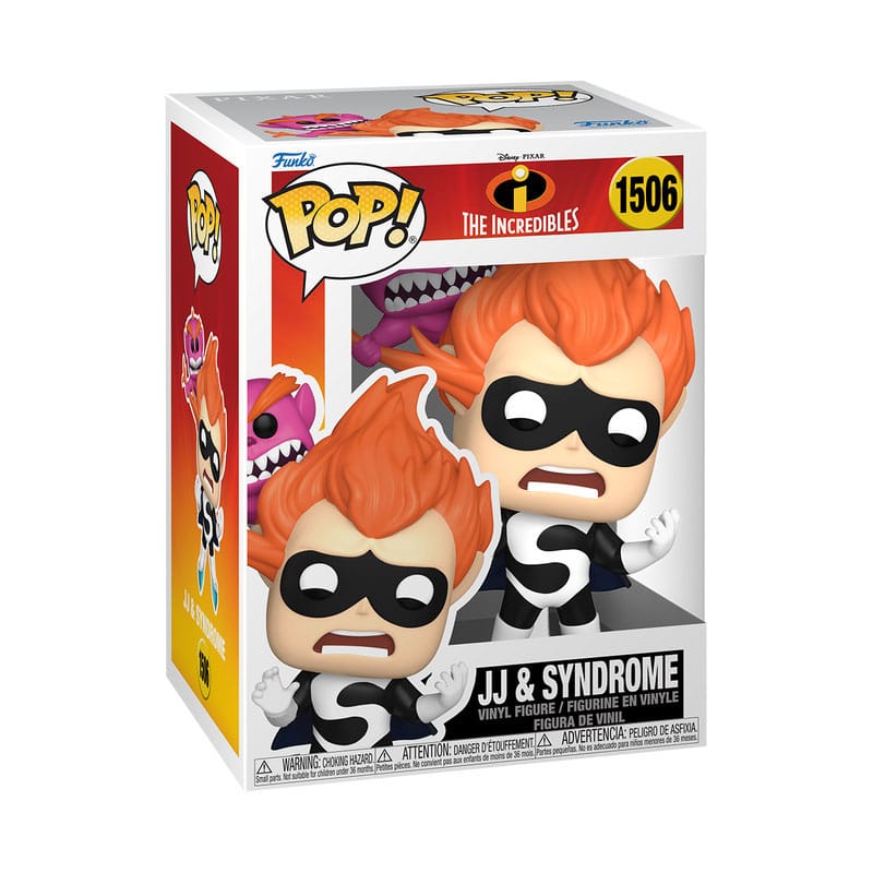 Funko Pop! JJ & Syndrome (20ème Anniversaire) – Pixar