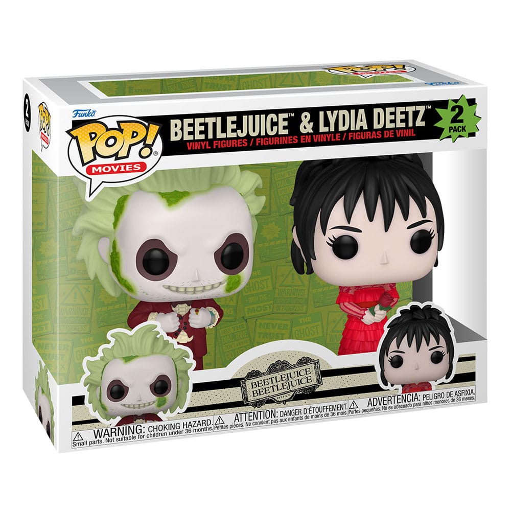 Funko Pop! Beetlejuice & Lydia Deetz - Beetlejuice