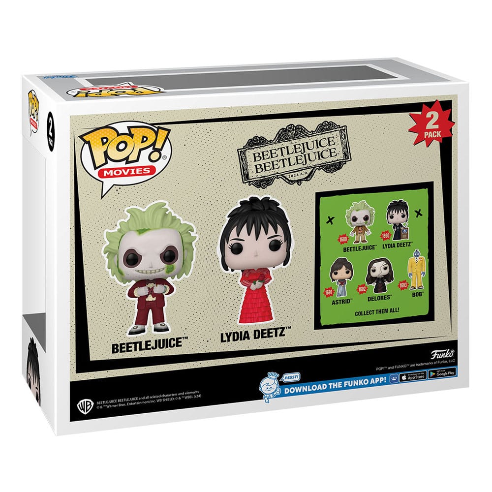 Funko Pop! Beetlejuice & Lydia Deetz - Beetlejuice