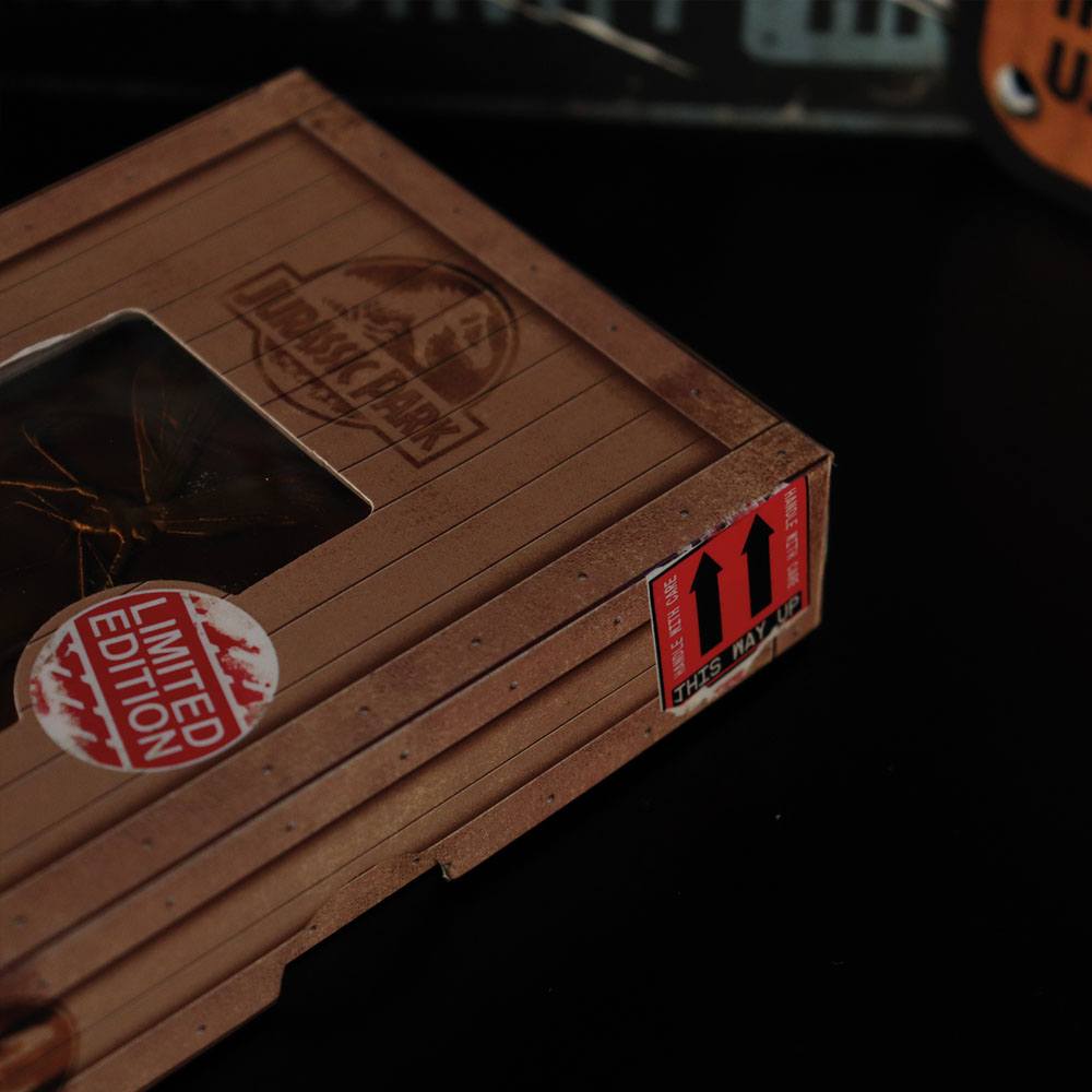 Lingot en métal Collector Jurassic Park - Mosquito in Amber