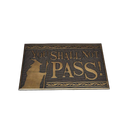 Paillasson Le Seigneur des Anneaux - You Shall Not Pass