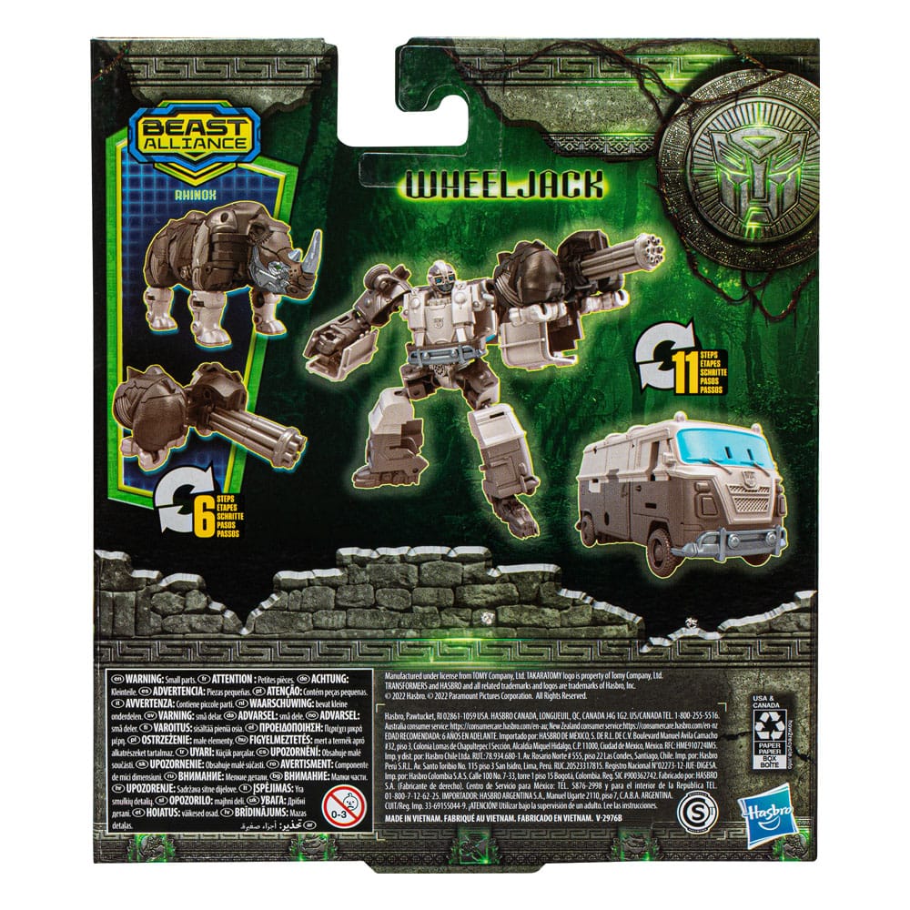 Transformers Beast Alliance Weaponizer Wheeljack & Rhinox