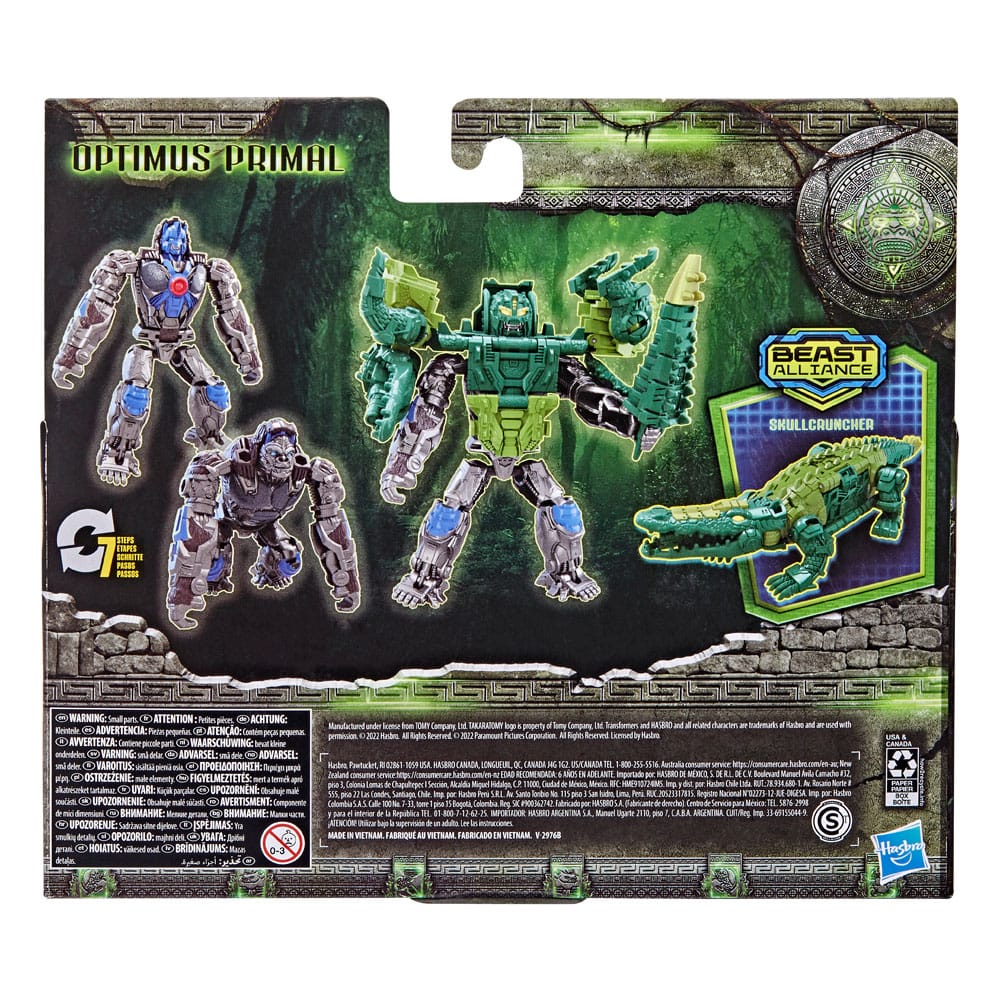 Transformers Beast Alliance Combiner Optimus Primal & Skullcruncher