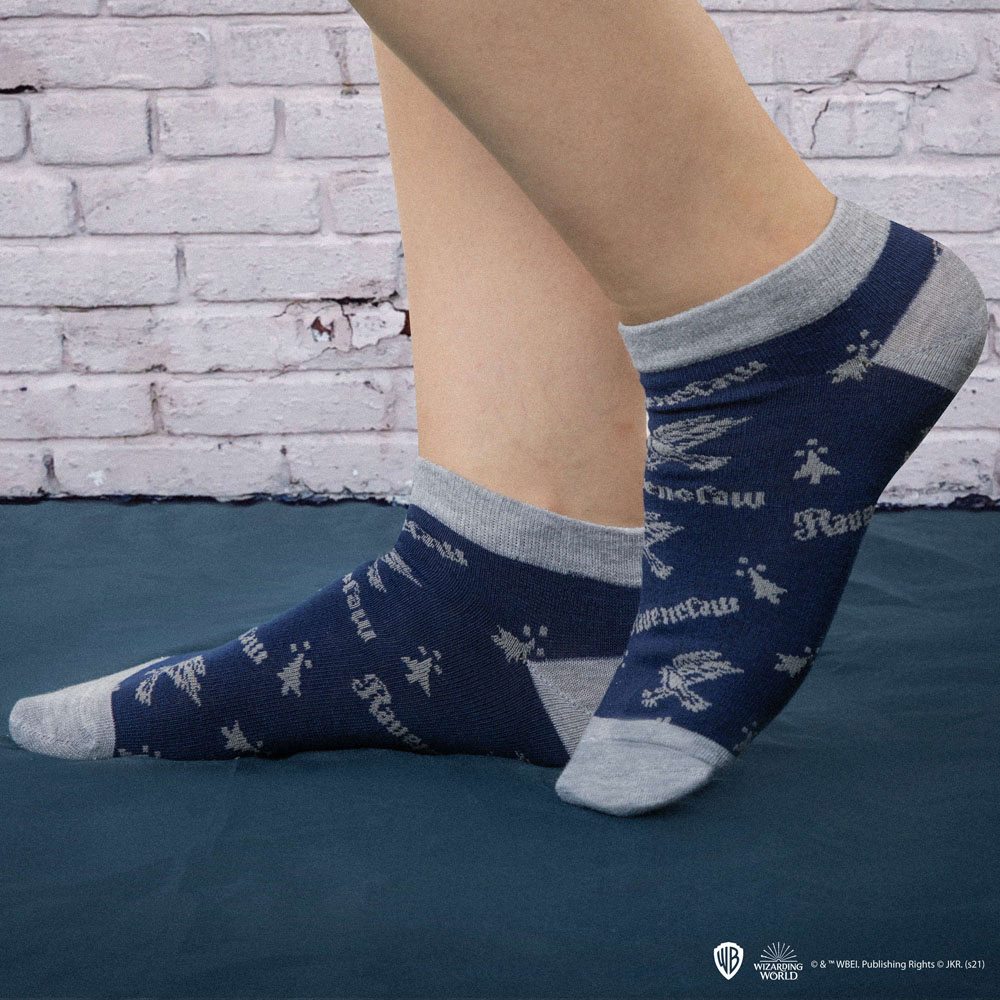 harry potter serdaigle lot de 3 paires de chaussettes