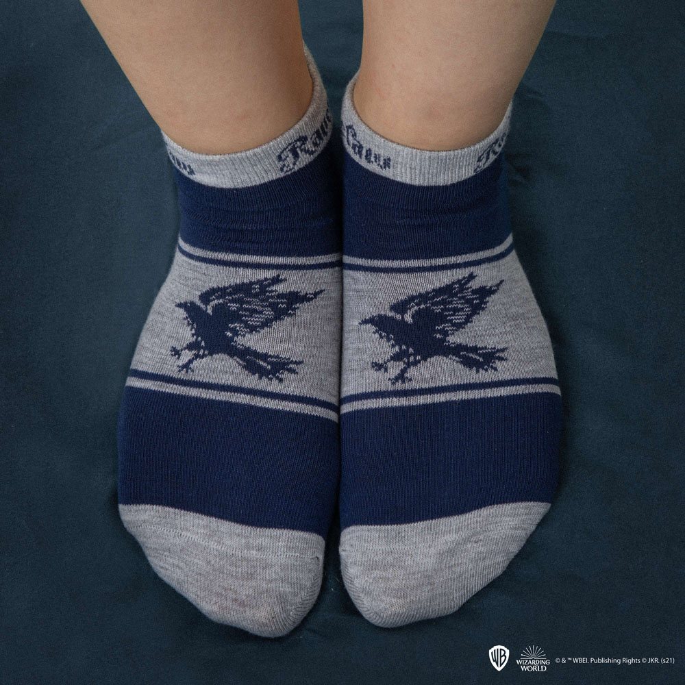 harry potter serdaigle lot de 3 paires de chaussettes
