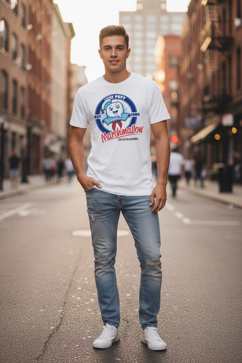T-shirt Ghostbusters - Stay Puft