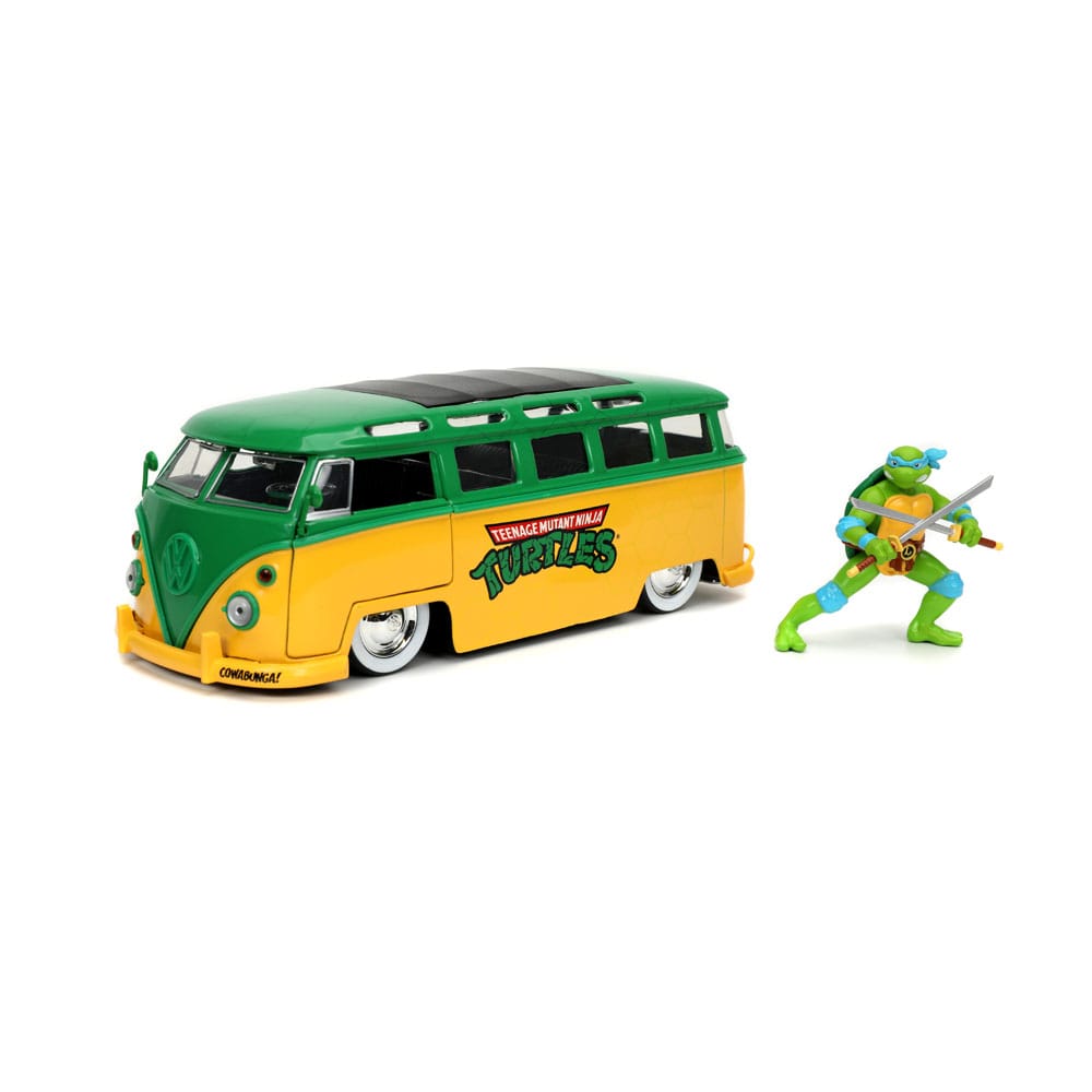 turtles 1962 vw bus 1 24 jada toys