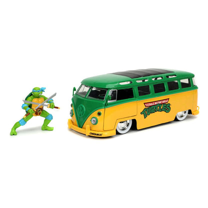 turtles 1962 vw bus 1 24 jada toys