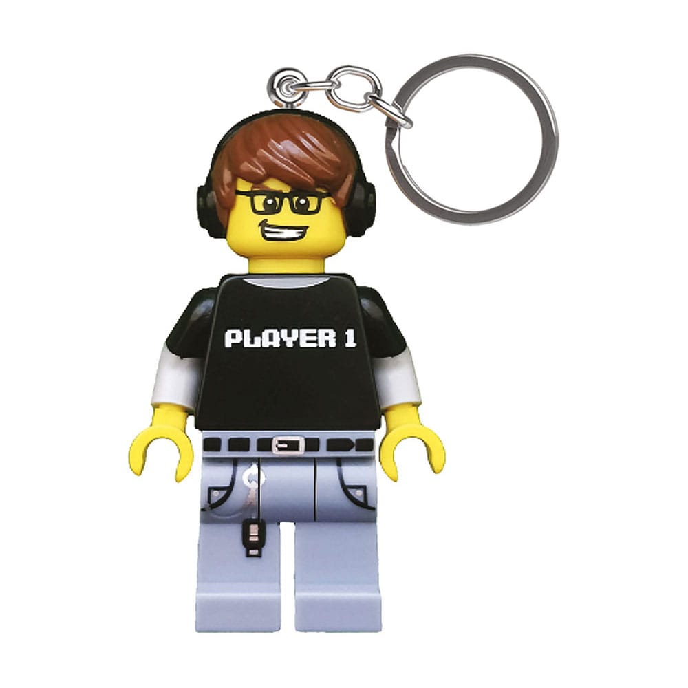 porte cles lumineux lego gamer joy toy