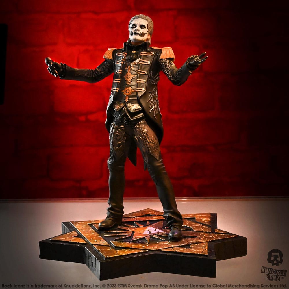Statuette Rock Iconz Papa Emeritus IV (Military Jacket)