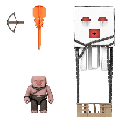 figurine minecraft le film blast attack ghast mattel